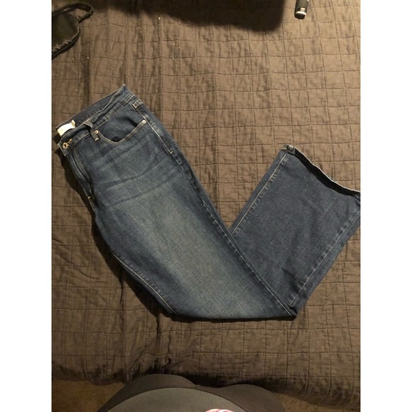 Levi's 515 Bootcut Jeans Dark Wash Denim Classic Style Women's Size 12‎ - Picture 1 of 3